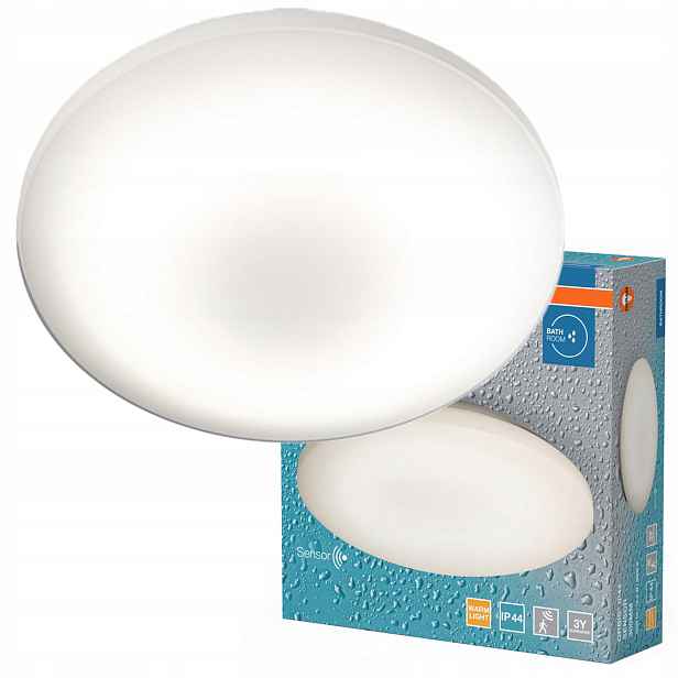 Stropní Svítidlo Led koupelnové svítidlo 15.5W 1100lm 3000K Bílý IP44 Orbis Osram