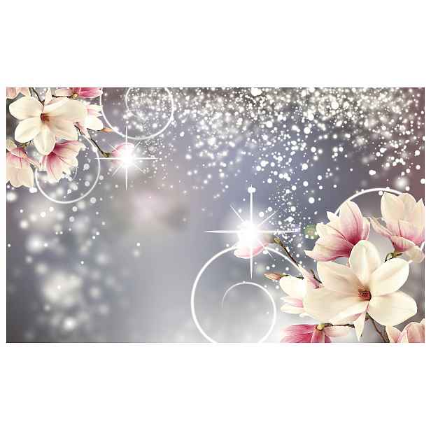 Fototapeta Magnolie stříbrná záře jara elegance vinylová 254x184 lepidlo