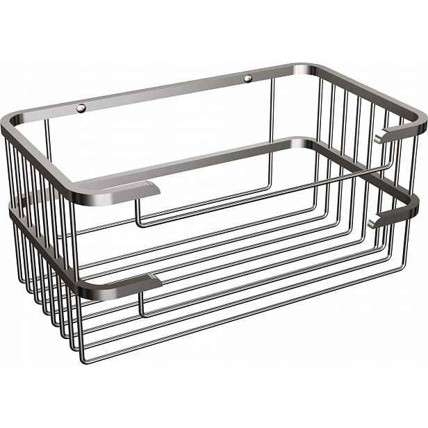Koupelnový koš pro montáž na stěnu 21 cm Chrom