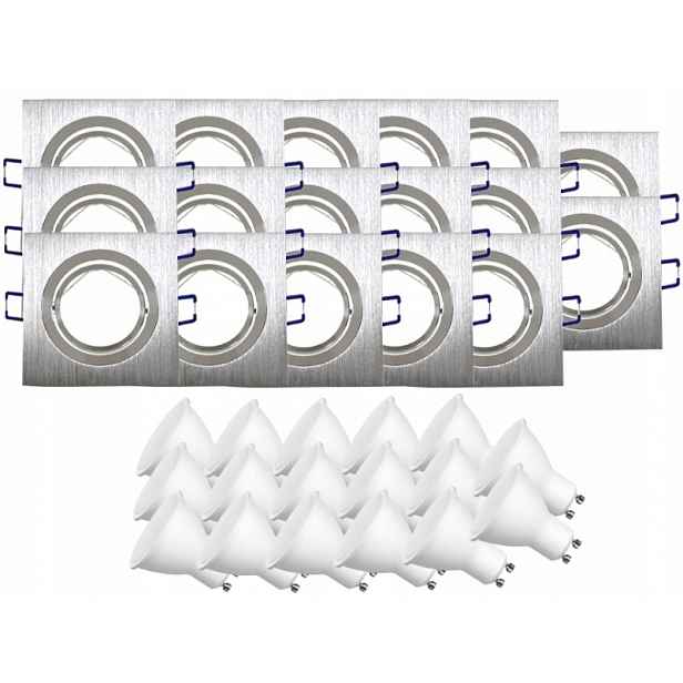 Sada stropních svítidel Halogen 17x žárovky 5W