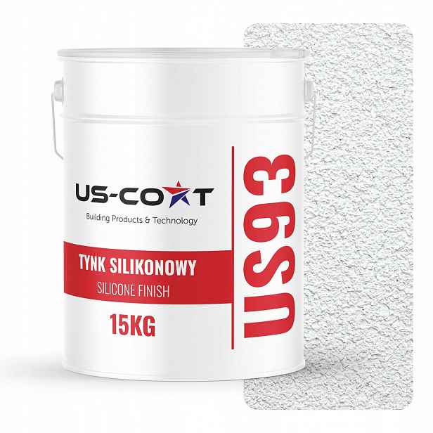 Silikonová Fasádní Omítka Bílá Studená F102 15KG Beránek Granulace 1.5mm