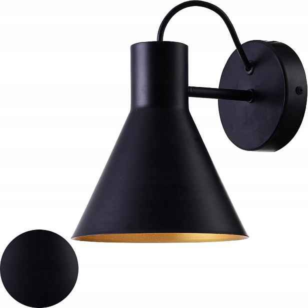 Exkluzivní matná nástěnná lampa Kin Balíček na zeď