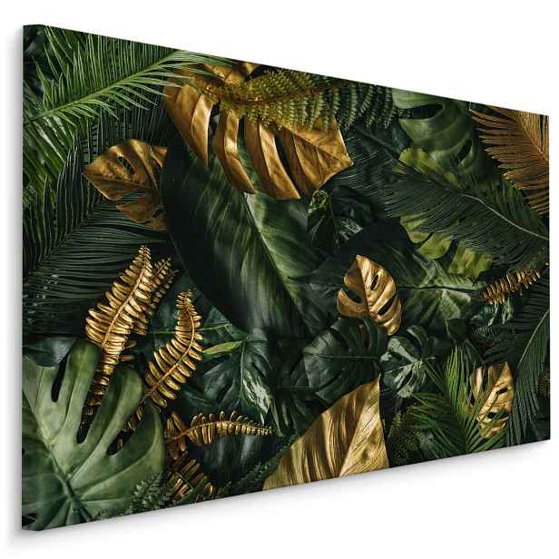 MyBestHome BOX Plátno Barevná Směs Listů Varianta: 40x30