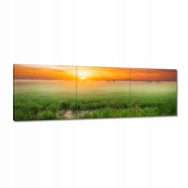 Obrazy 120x40 Východ slunce Budíček