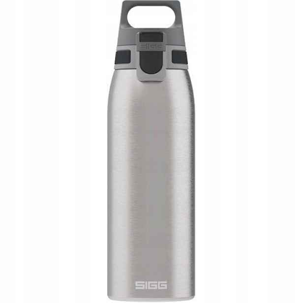 Sigg Láhev Shield One Brushed 1 L ocel 18/8 šedá korek Wmb One láhev na pití