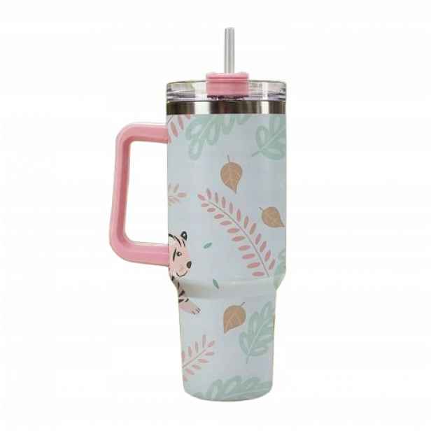Termohrnek termoska velká ocelová Tygr Pop Art kawaii ytk roztomilý 1200 Ml
