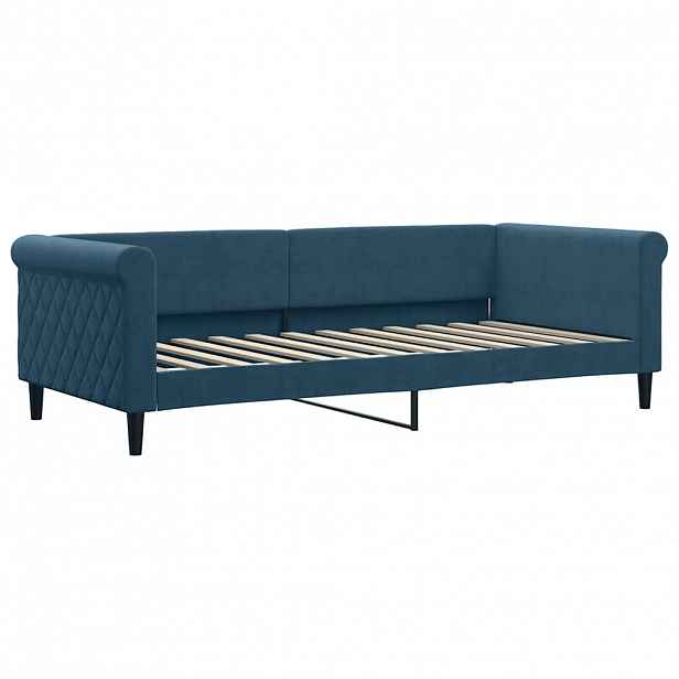 vidaXL Válenda modrá 90 x 200 cm samet