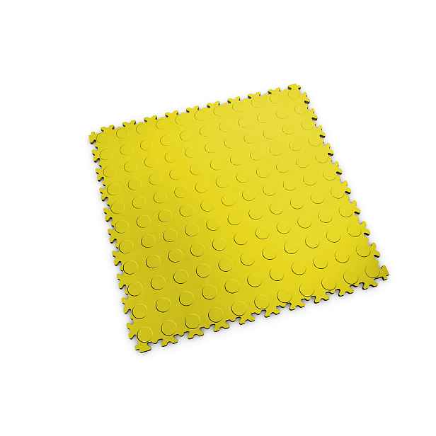 Dlaždice podlahová Fortelock Machine industry penízky YELLOW