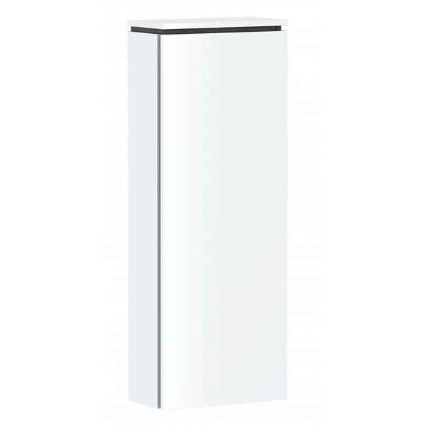 Hansgrohe Xilesa E - Boční skříňka, 40x107x20 cm, 1 dvířka, panty vpravo, matná bílá 54282700
