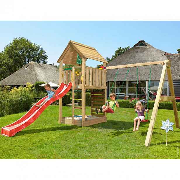 Hřiště Cabin s modulem 2-Swing Frame 2.0