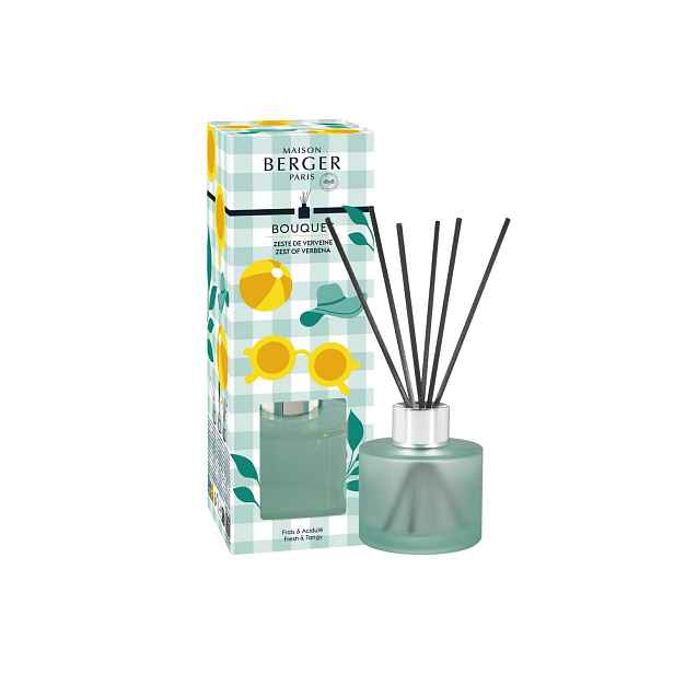 Maison Berger Paris Mini difuzér Summer, zelený + náplň Verbena 90 ml 7893