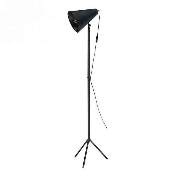 Černá volně stojící lampa Markslöjd Cilla Floor 1L