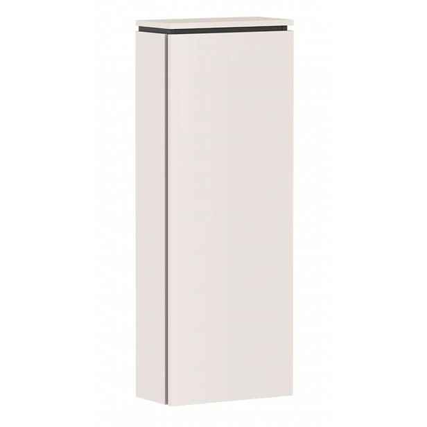 Hansgrohe Xilesa E - Boční skříňka, 40x107x20 cm, 1 dvířka, panty vpravo, matná béžová 54282780