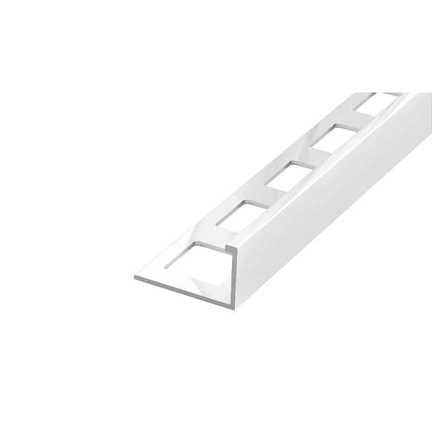 Lišta ukončovací L Acara Top PVC  bílá 10 mm