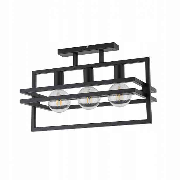 Stropní Svítidlo Stropní Svítidlo Svítidlo Merci 3 Černá E27 3xZdroje Sigma Lighting