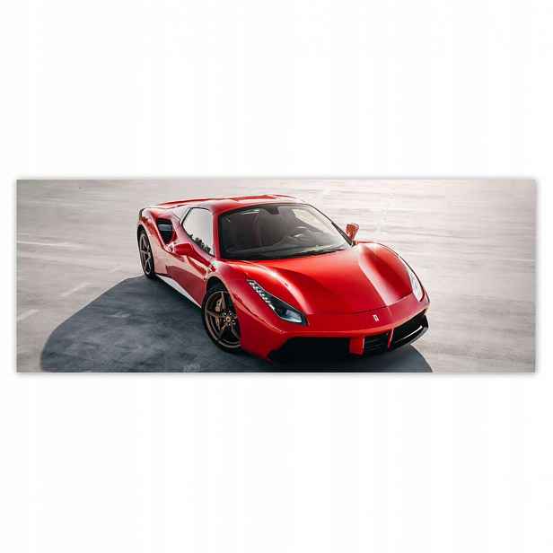 Fototapety 250x93 Červené Ferrari Střela