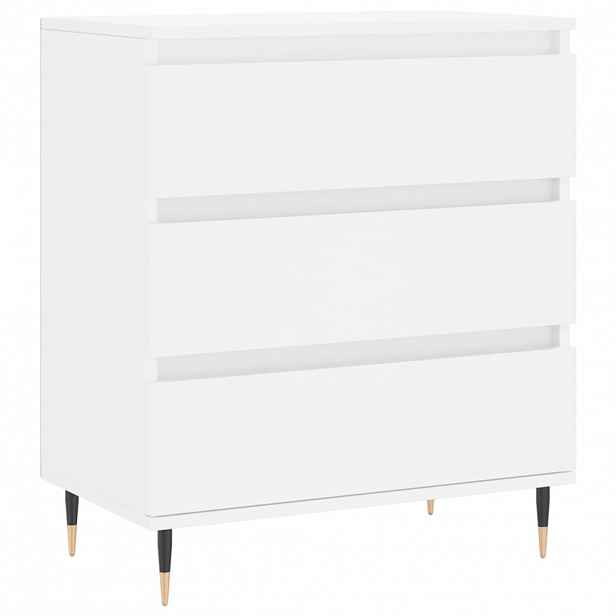 vidaXL Příborník bílý 60 x 35 x 70 cm kompozitní dřevo