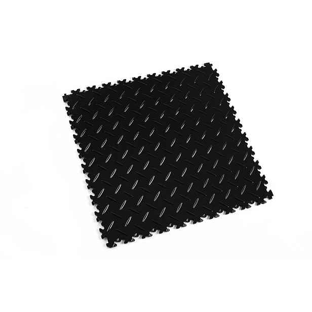 Dlaždice podlahová Fortelock Machine industry diamant BLACK