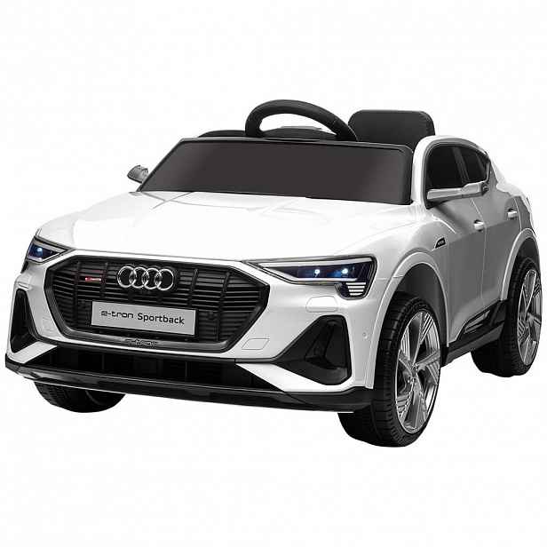 HOMCOM DĚTSKÉ VOZIDLO Elektrické auto Elektrické dětské auto pro děti od 3 let Bílé