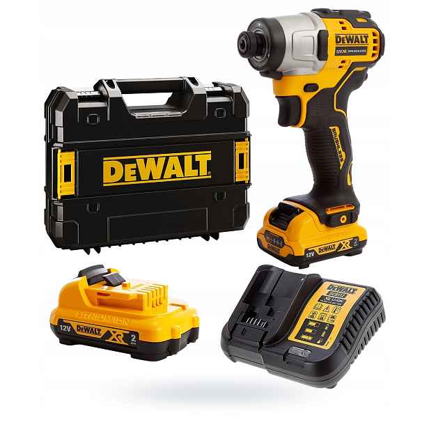 Úderový Šroubovák 12V 163Nm 2x2Ah DeWalt DCF801D2