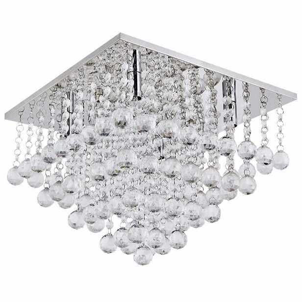 Křišťálová Stropní Svítidlo Stropní Svítidlo Glamour 70x70