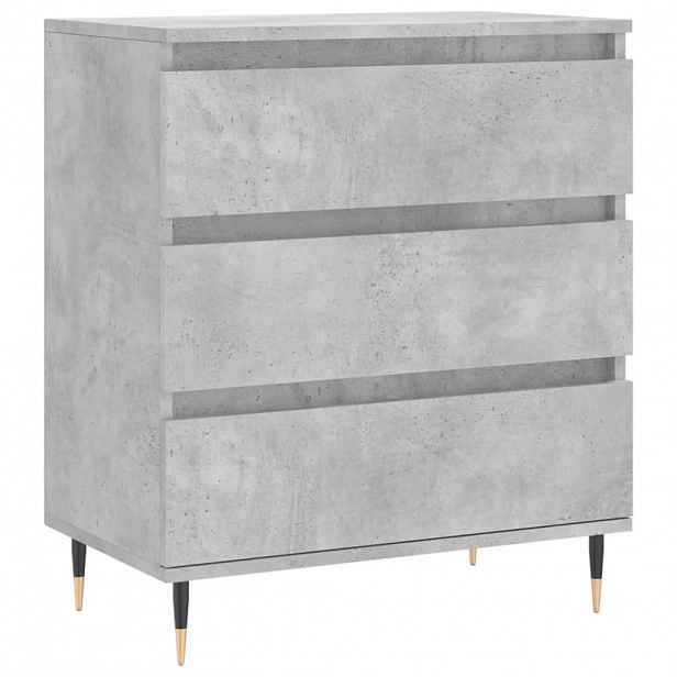 vidaXL Příborník betonově šedý 60 x 35 x 70 cm kompozitní dřevo