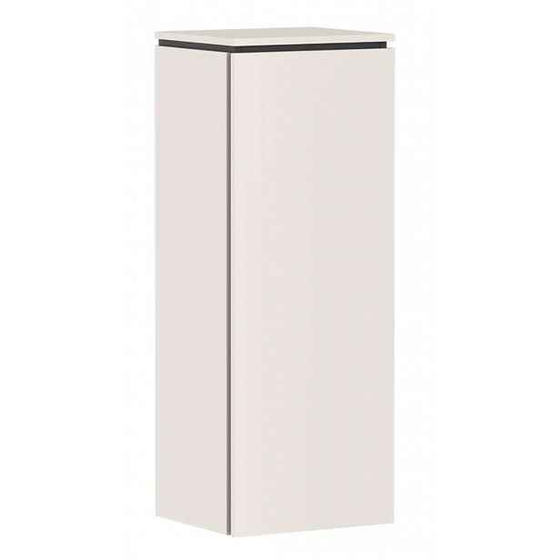 Hansgrohe Xilesa E - Boční skříňka, 40x107x35 cm, 1 dvířka, panty vlevo, matná béžová 54283780