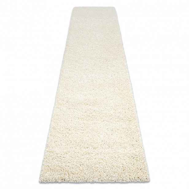 rugsX BĚHOUN SOFFI shaggy 5cm krém - do kuchyně, předsíně, chodby, haly 60/250 cm