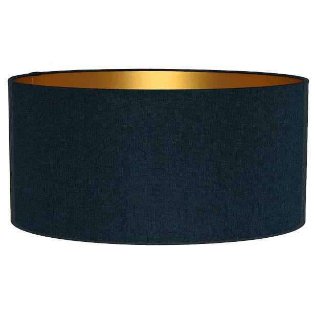 Stínidlo pro závěsnou stojací lampu Válec 40/20 cm E27 Modrý-Tyrkysový Avola