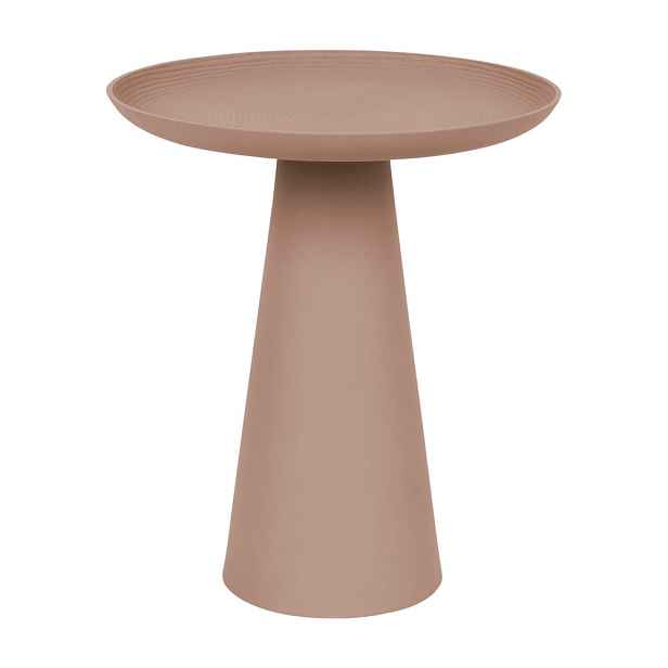 Kovový kulatý odkládací stolek ø 39,5 cm Ringar – White Label