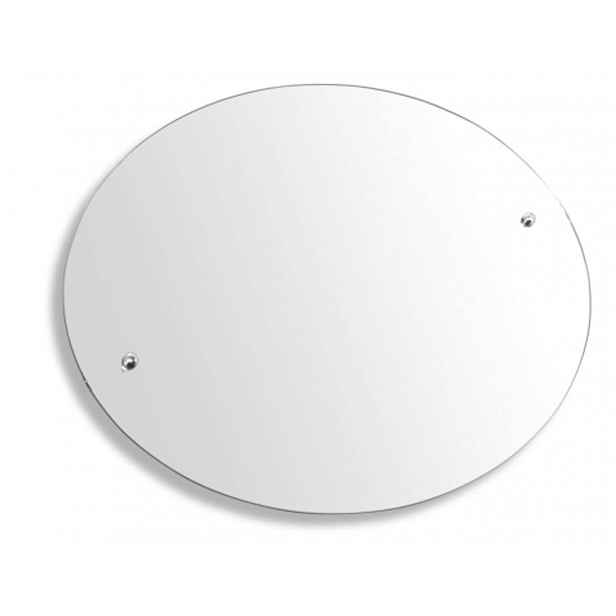 Novaservis Metalia 3 - Zrcadlo, průměr 50 cm, sklo 6313