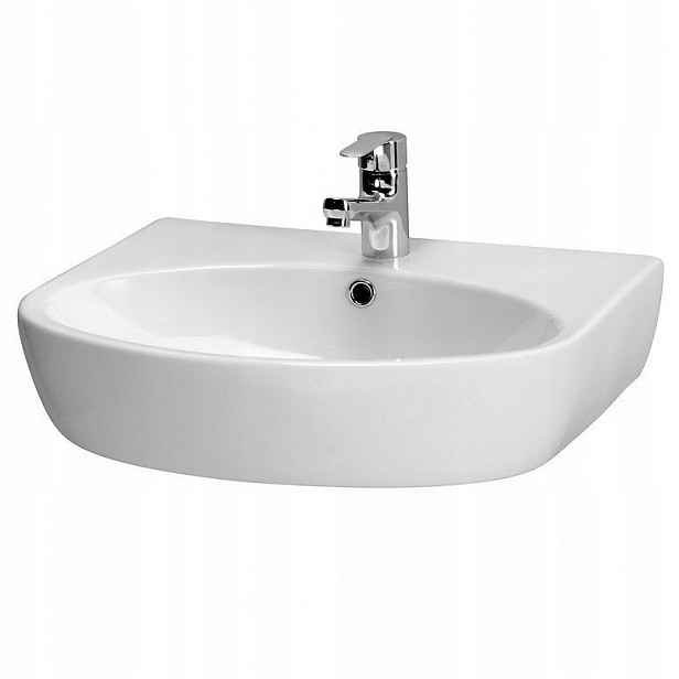 Cersanit Závěsné keramické umyvadlo Parva 60 cm