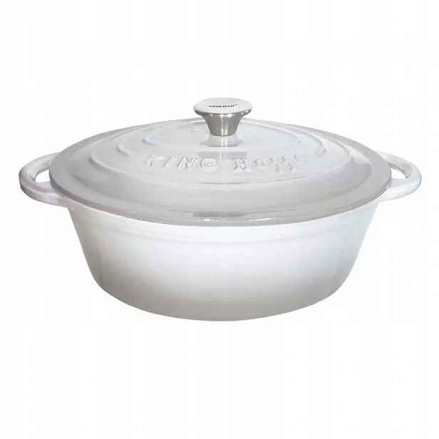 Kinghoff Zapékací Mísa Smaltovaná Litina Hrnec 30 CM Do Trouby KH1522