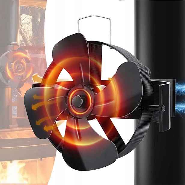 Krbový Ventilátor Bez Elektrického Napájení S Magnetickou Základnou