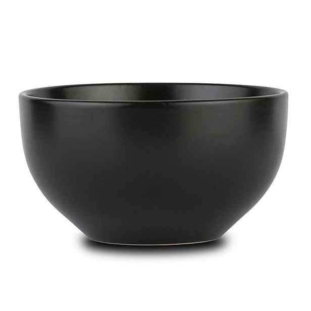 miska d14,5cm, cereálie, SOHO, 0,72l, černá keramika