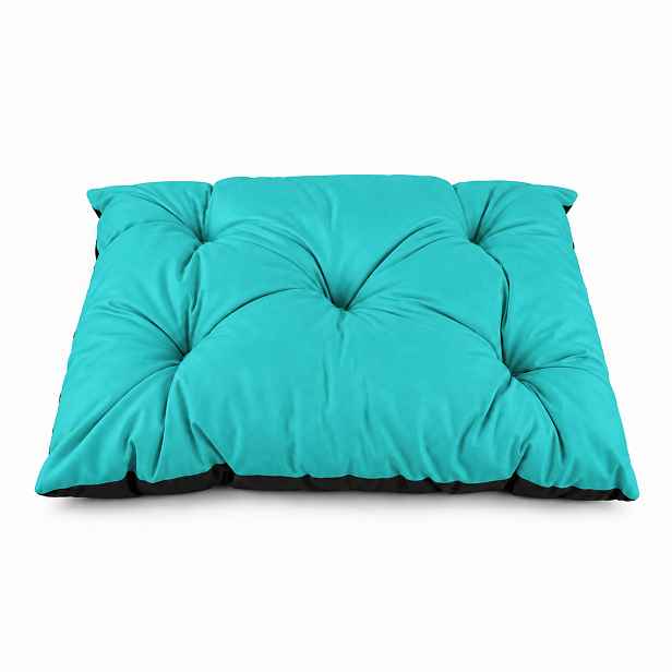 Nepromokavý polštář pro psy PACCO 51 tyrkysový Rozměr: 100x80x15 cm