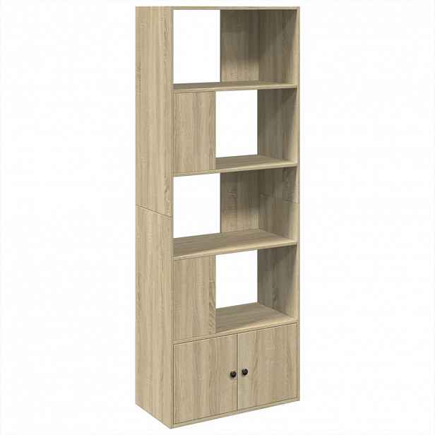 vidaXL Knihovna dub sonoma 70 x 36 x 189 cm kompozitní dřevo
