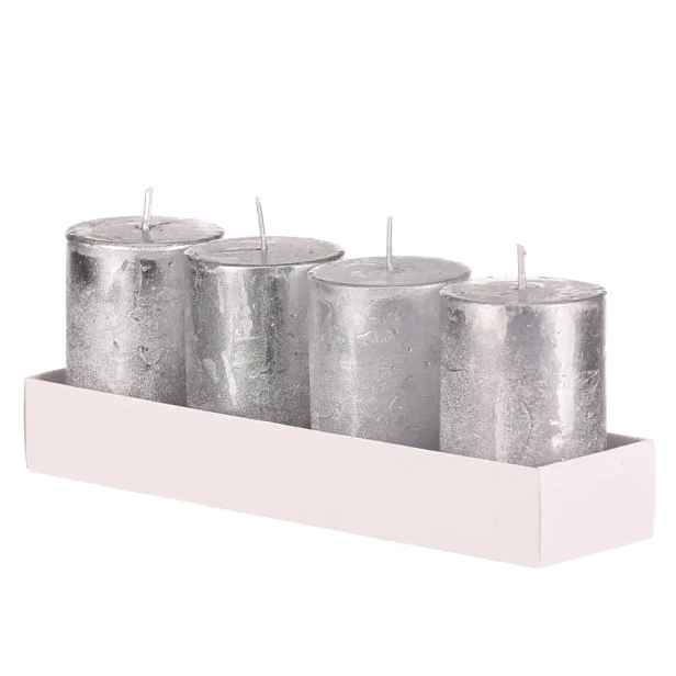 Autronic Svíčky adventní - sada SVW1304 SIL