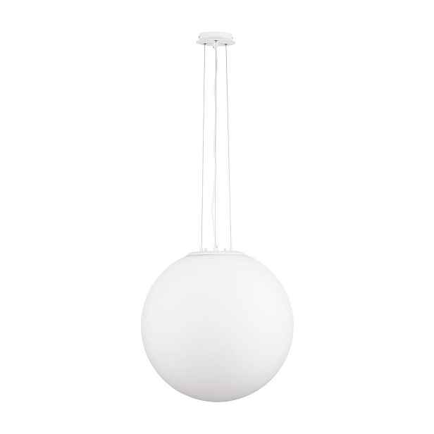 Bílé skleněné závěsné svítidlo ø 50 cm Nevoso – Nova Luce