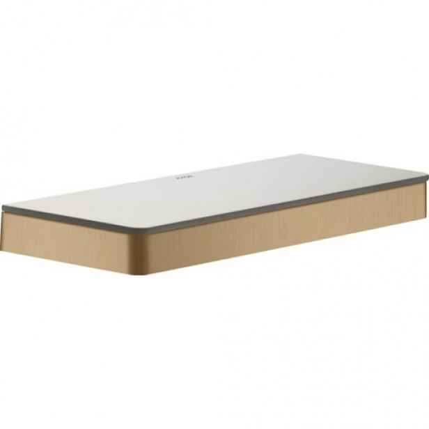 Hansgrohe Axor Universal polička kartáčovaný bronz 42838140