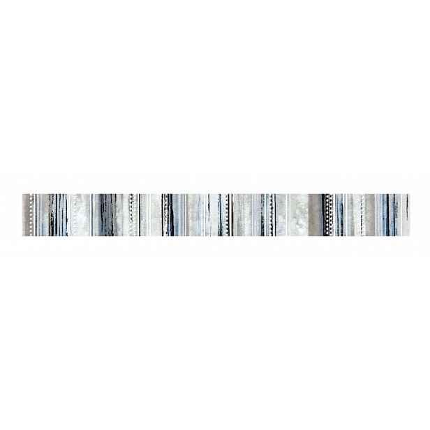 RAKO Concept - Listela 39,8x4,3 cm, šedá WLAMH008
