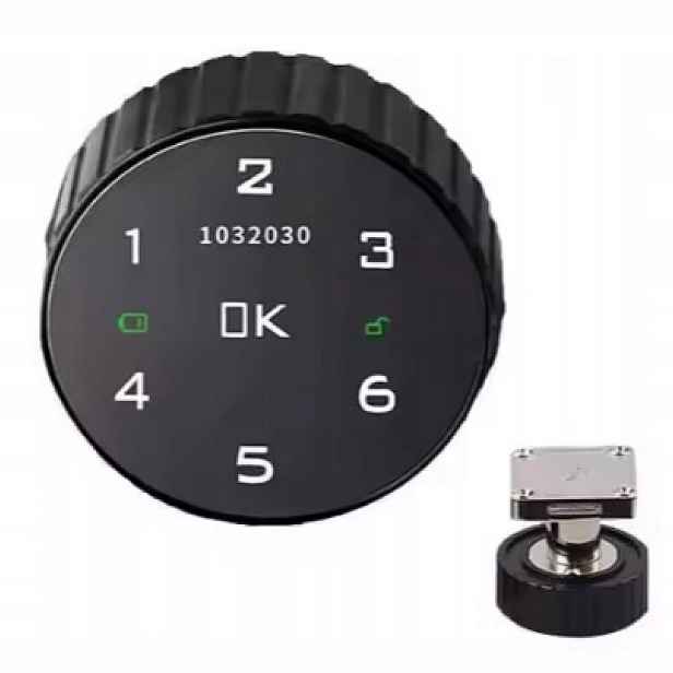 Elektronický nábytkový zámek dotykový šifrovač fi=18 mm L=22 mm