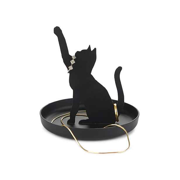 Kovový talířek na šperky Feline – Balvi