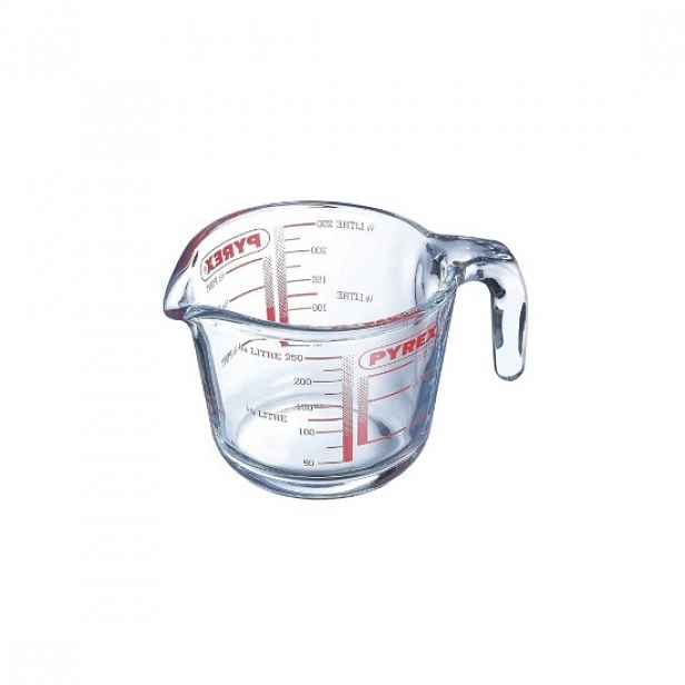 Odměrný hrnek z borosilikátového skla, 250 ml – PYREX