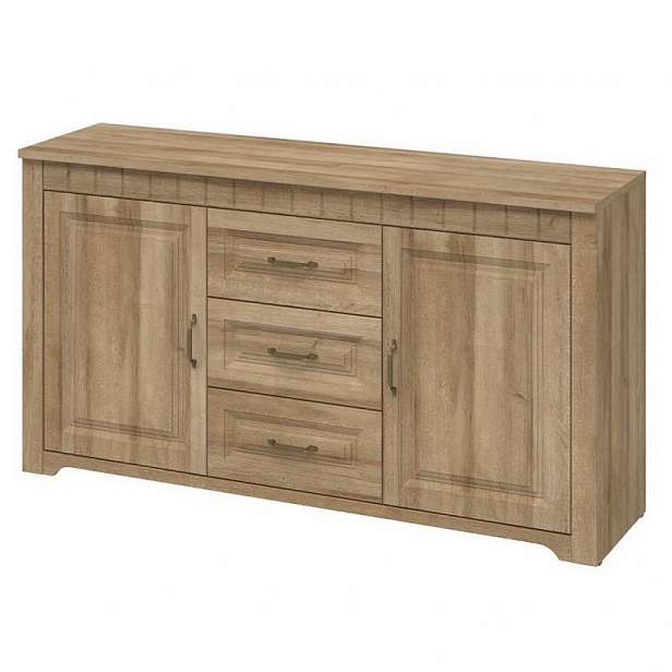 Široká komoda Atik typ 22, dub riviera