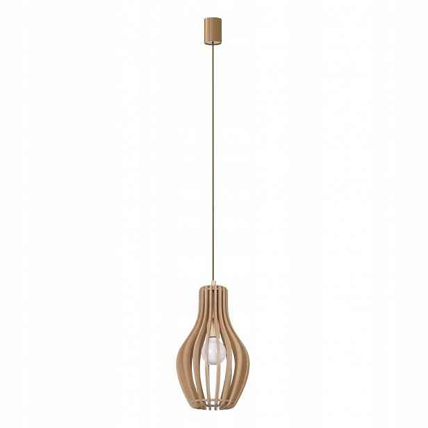 Závěsná lampa Ika Hnědá do jídelny Nowodvorski