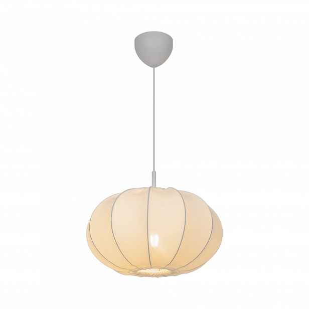 Závěsná Stropní Svítidlo Lustr Aeron 40W Stmívatelná Bílá Textil Nordlux
