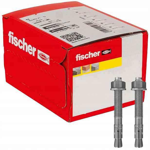 Fischer Kotva čepová Fbn II 8/5 K nerezová ocel R 50 Ks