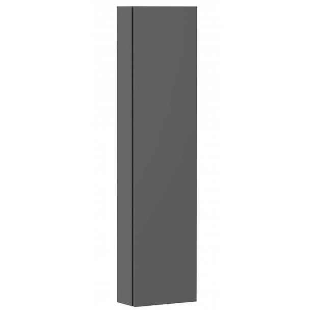 Hansgrohe Xilesa E - Vysoká skříňka, 40x165x20 cm, 1 dvířka, panty vlevo, matná šedá 54285760