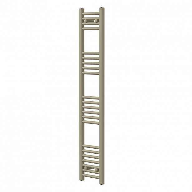 LuxeBath UTĚRKOVÝ TOPNÝ TĚLESO 300 x 1400 mm, béžové, koupelnové topné těleso, rovné, s bočním připojením